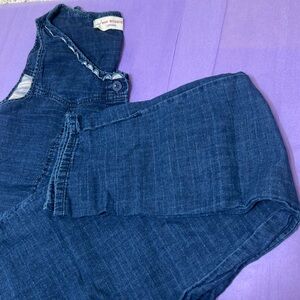 MAX STUDIO Jumpsuit  Denim Sleeveless size 2